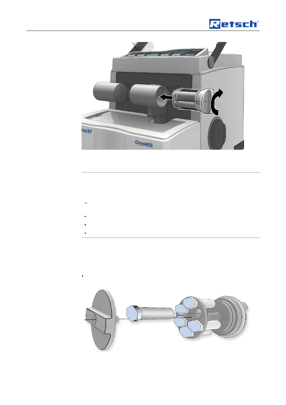 Operating the machine, Notice | Retsch Cryomill User Manual | Page 36 / 68