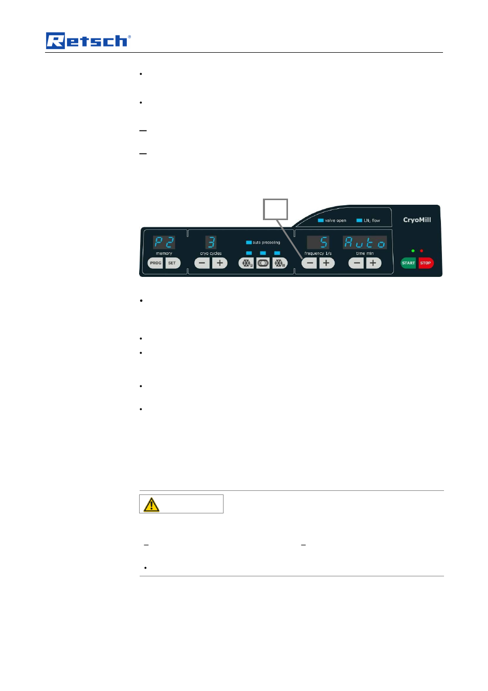 Retsch Cryomill User Manual | Page 43 / 68