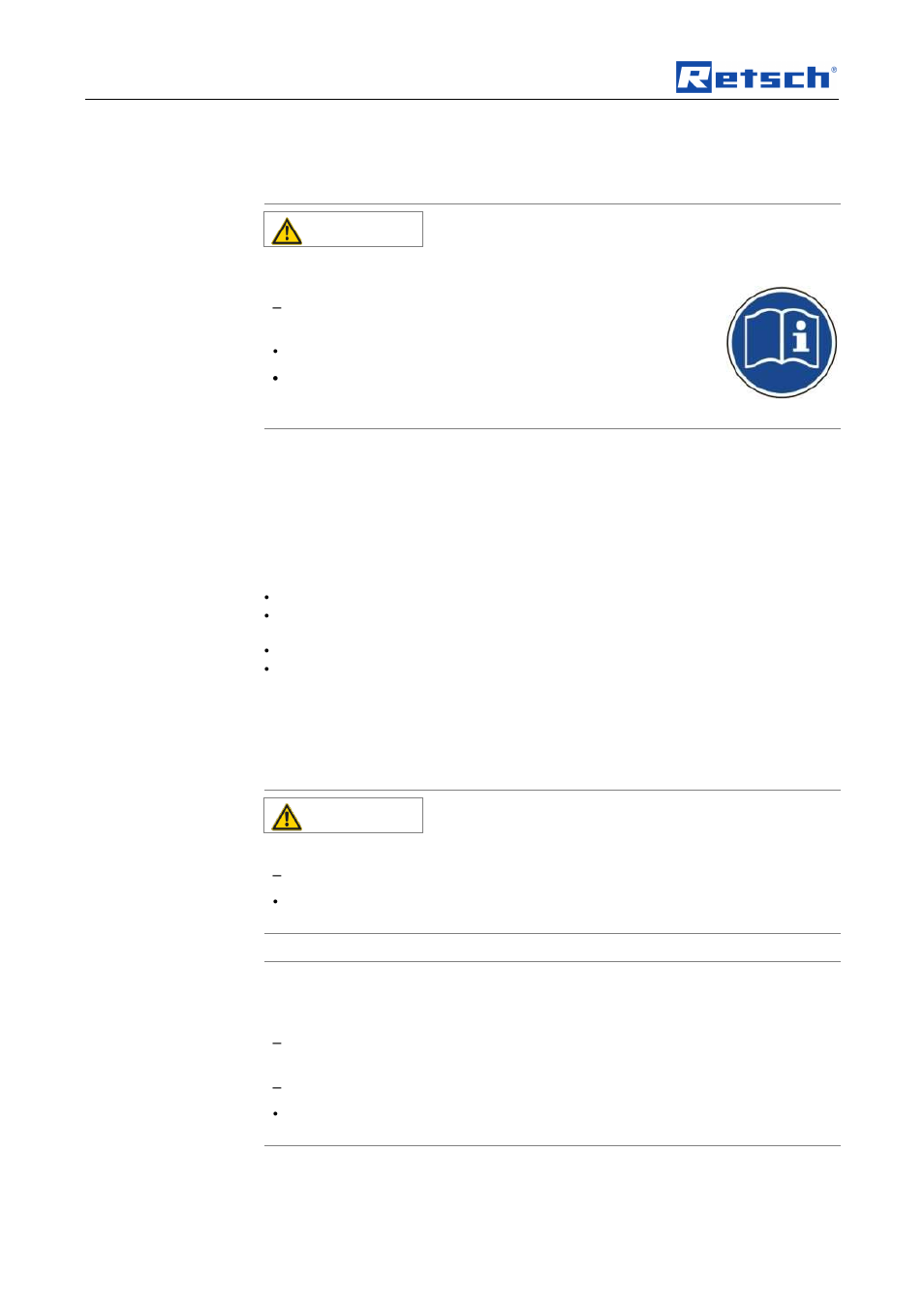 2 general safety instructions, Caution, Notice | Retsch Cryomill User Manual | Page 8 / 68