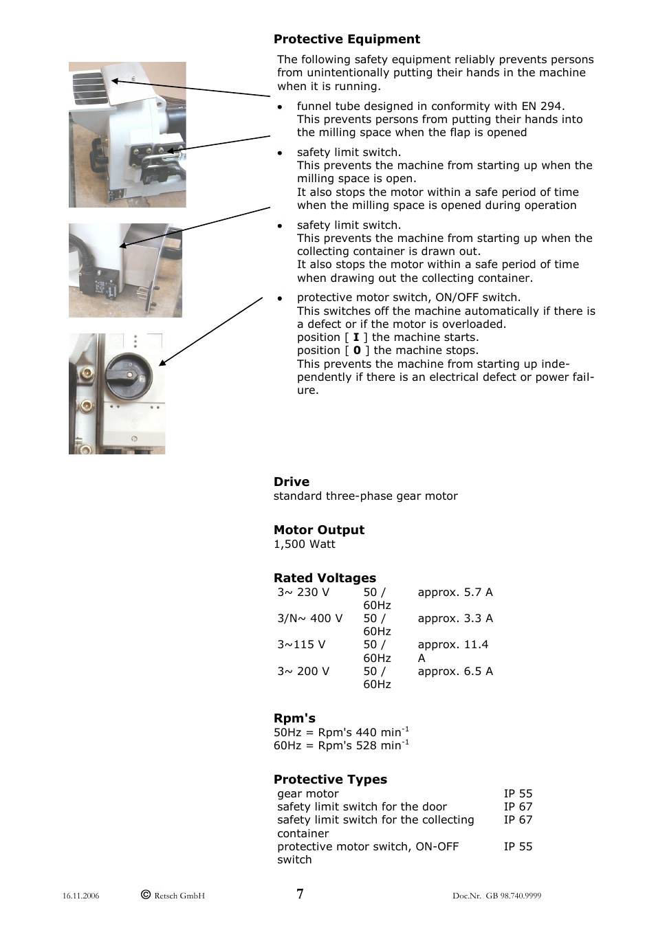 Retsch DM 200 User Manual | Page 7 / 20