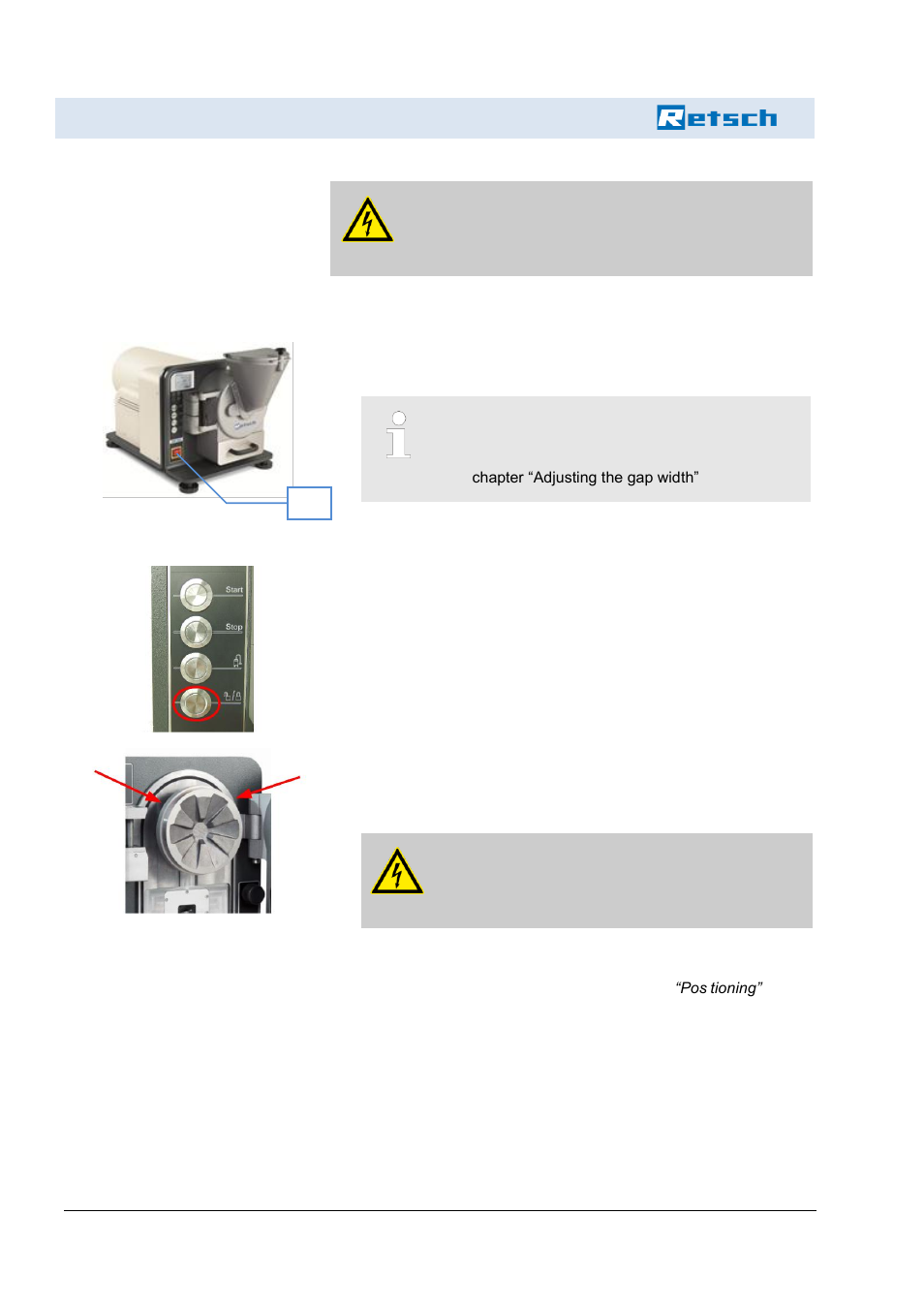 Servicing | Retsch DM 400 User Manual | Page 44 / 60