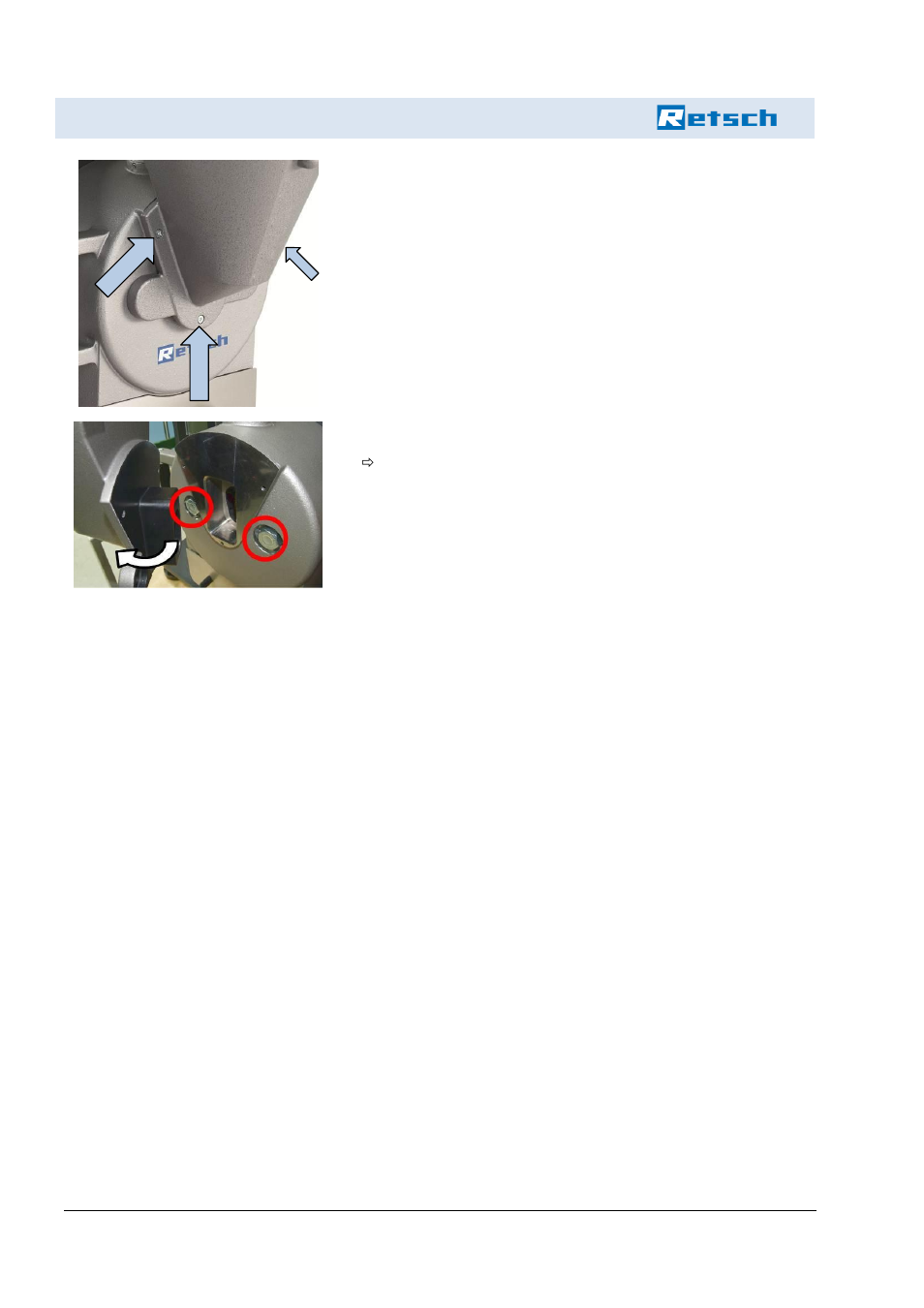 Servicing | Retsch DM 400 User Manual | Page 46 / 60