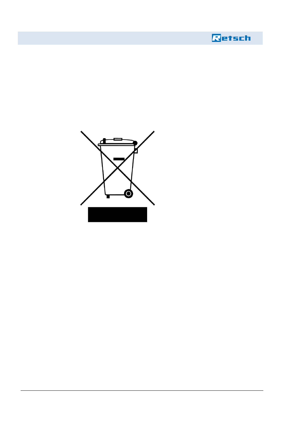 9 disposal, Disposal | Retsch DM 400 User Manual | Page 54 / 60
