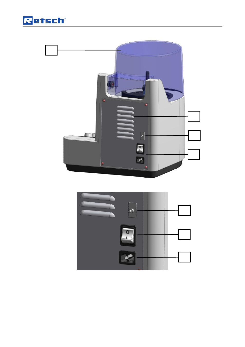 Operating the machine | Retsch GM 200 User Manual | Page 17 / 44