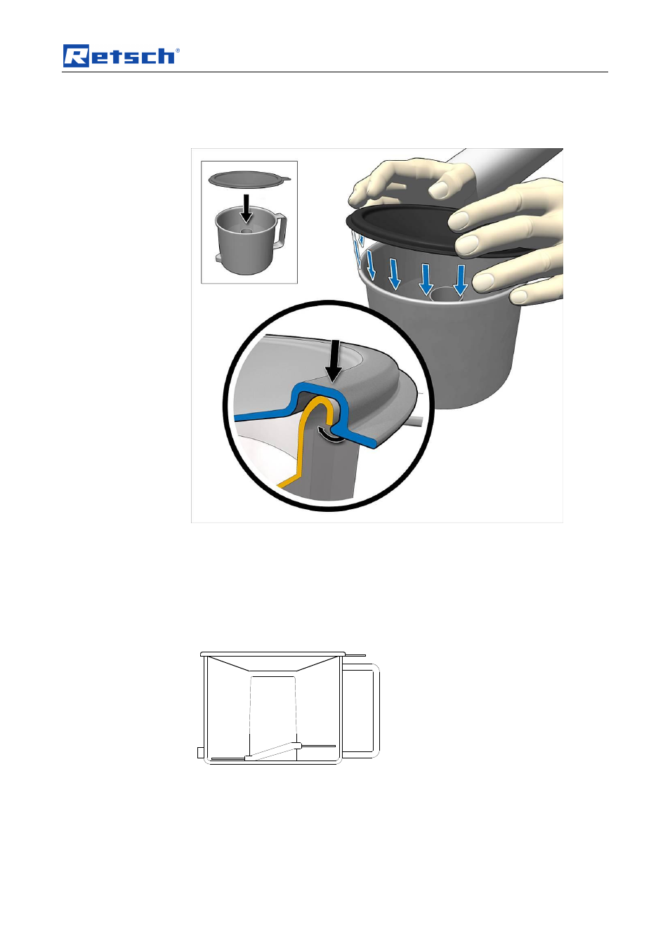 Operating the machine | Retsch GM 200 User Manual | Page 23 / 44