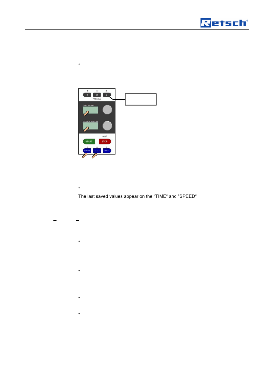 Operating the machine, 15 store functions, 16 start – pause – stop | 17 resetting the overload protection | Retsch GM 200 User Manual | Page 30 / 44
