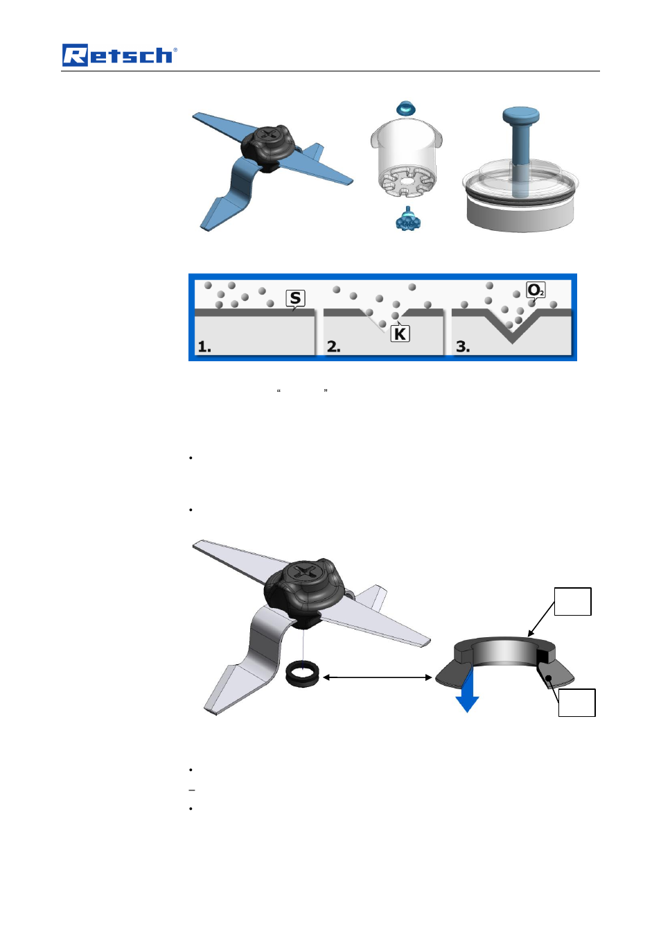 Cleaning and service | Retsch GM 300 User Manual | Page 33 / 44