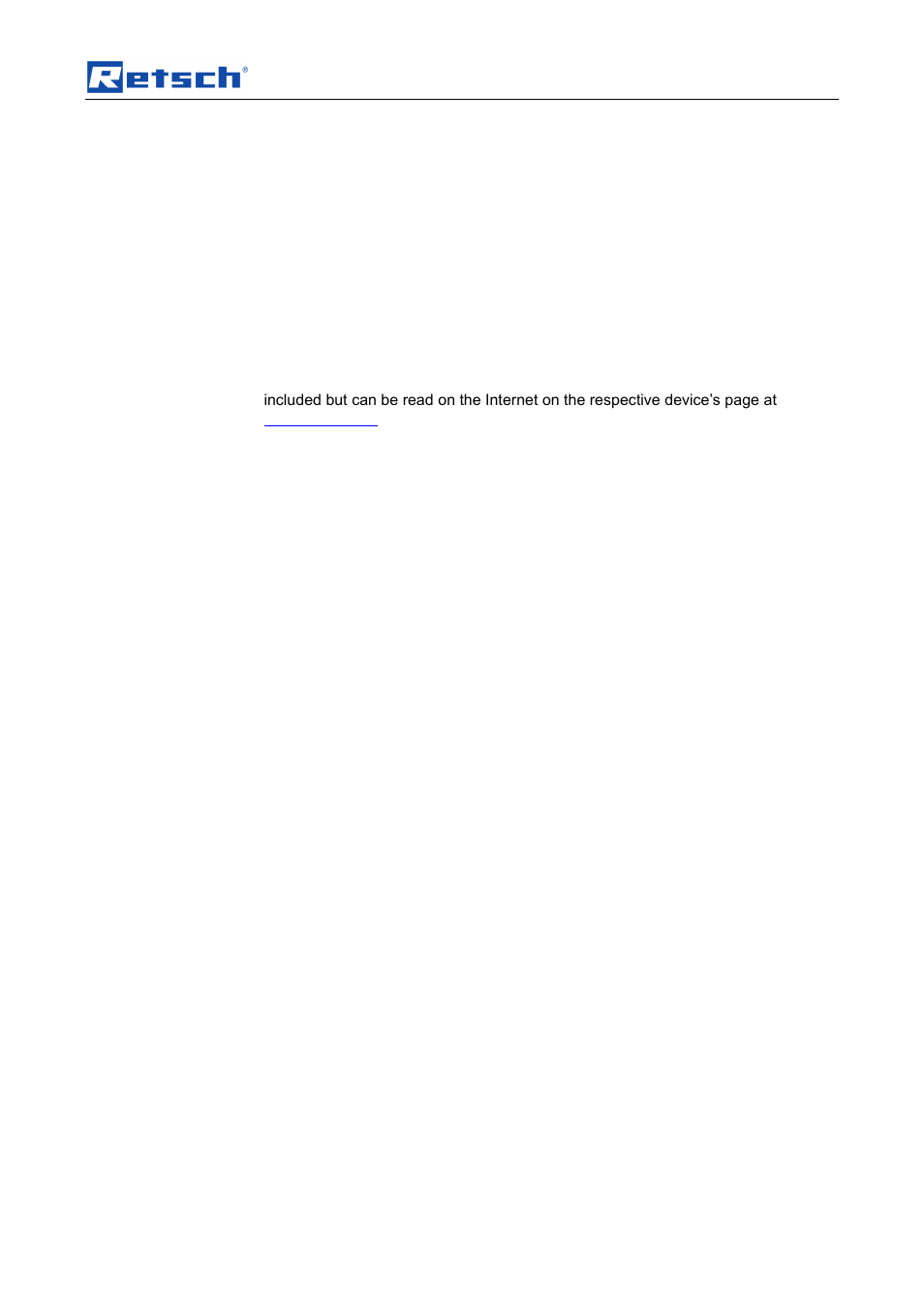 Retsch GM 300 User Manual | Page 5 / 44