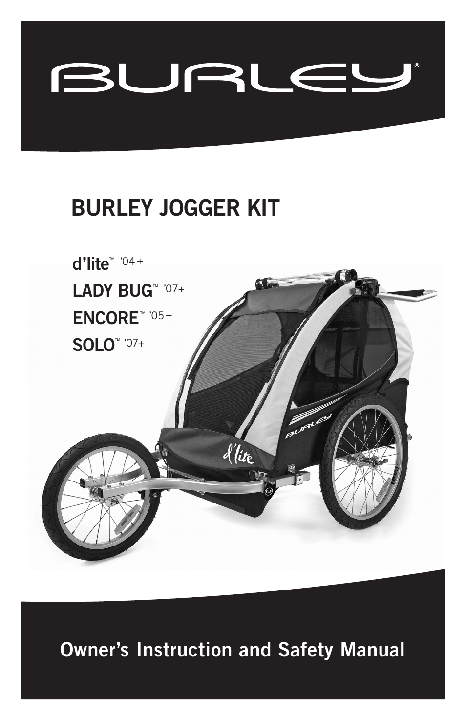 Burley LADY BUG User Manual | 5 pages