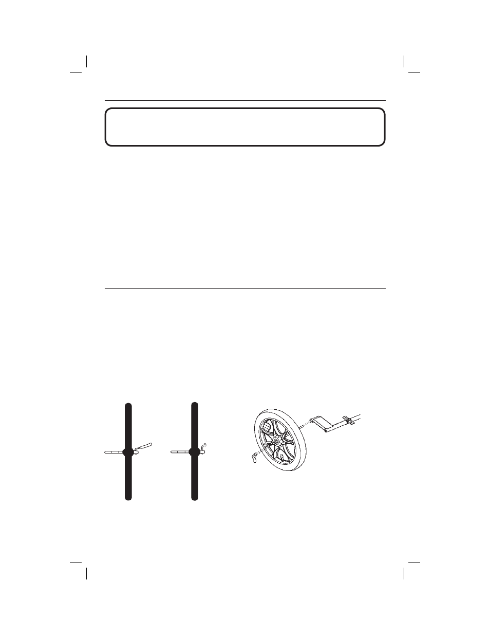 I. hardware bag contents and tool list, Ii. attaching the wheels | Burley CUB User Manual | Page 3 / 24