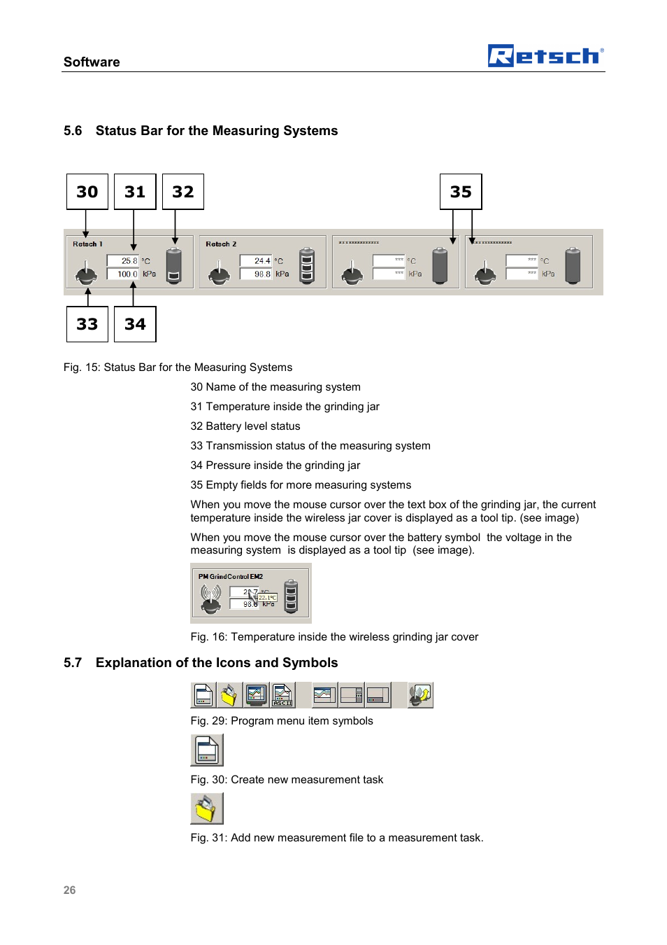 Retsch PM GrindControl User Manual | Page 26 / 48