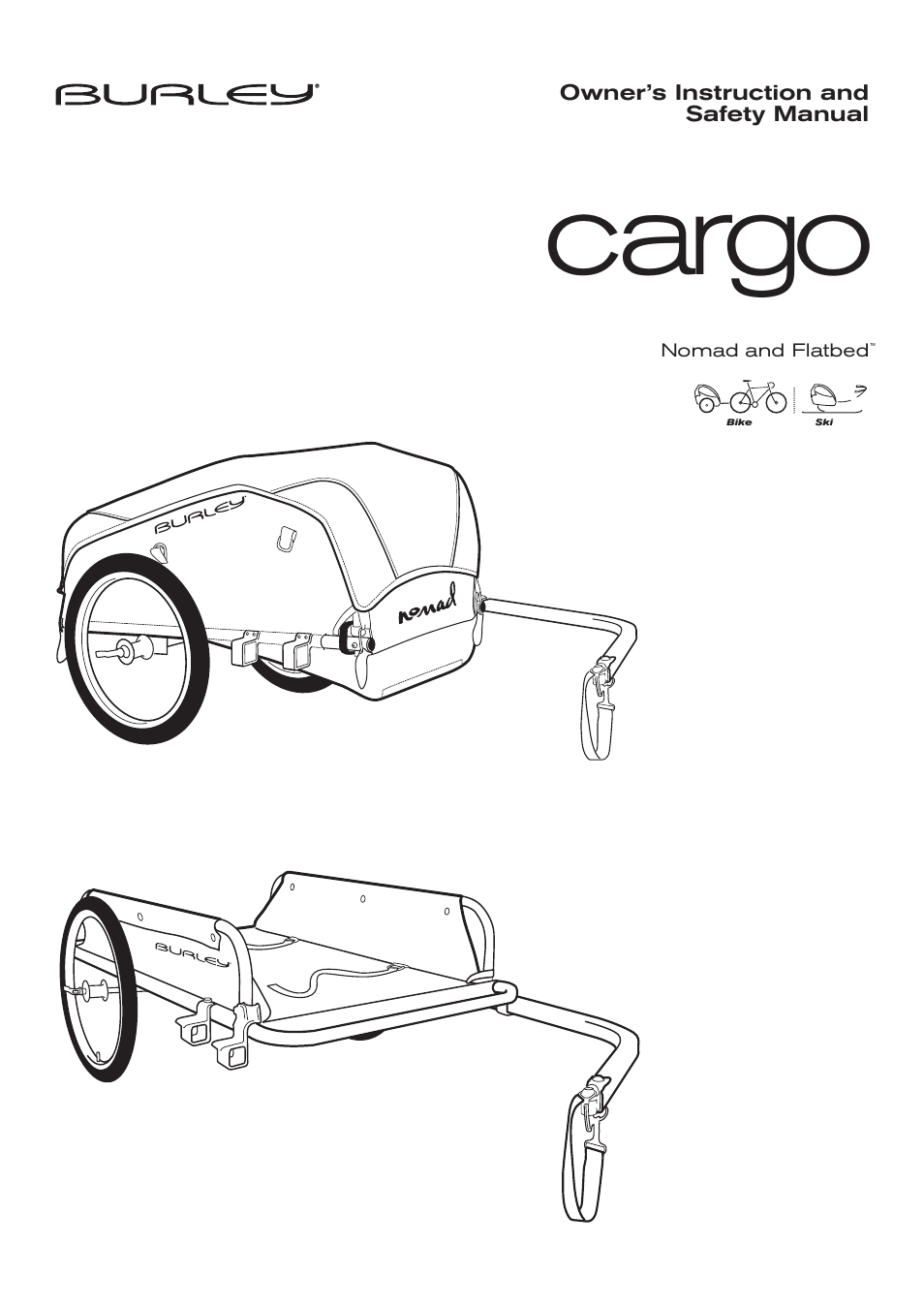 Burley Cargo User Manual | 12 pages