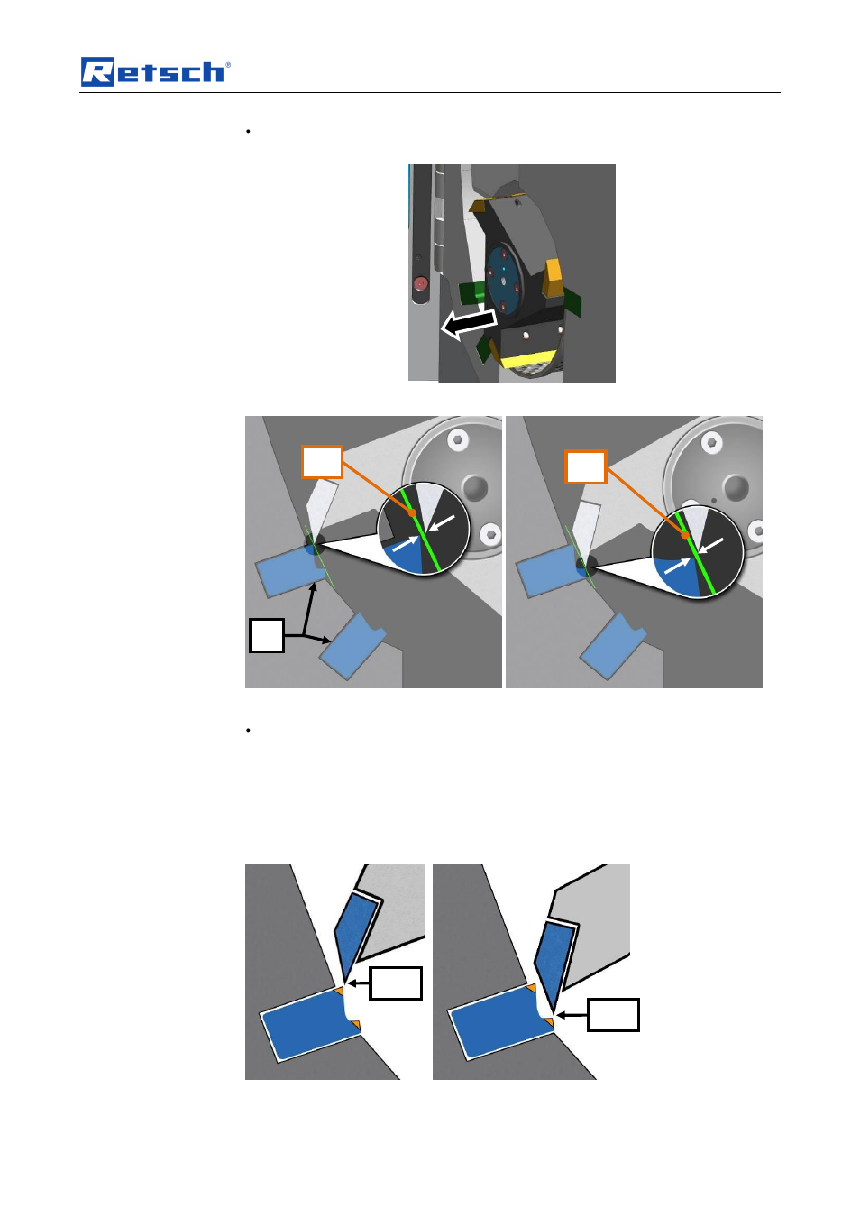 Operating the machine | Retsch SM 300 User Manual | Page 25 / 44