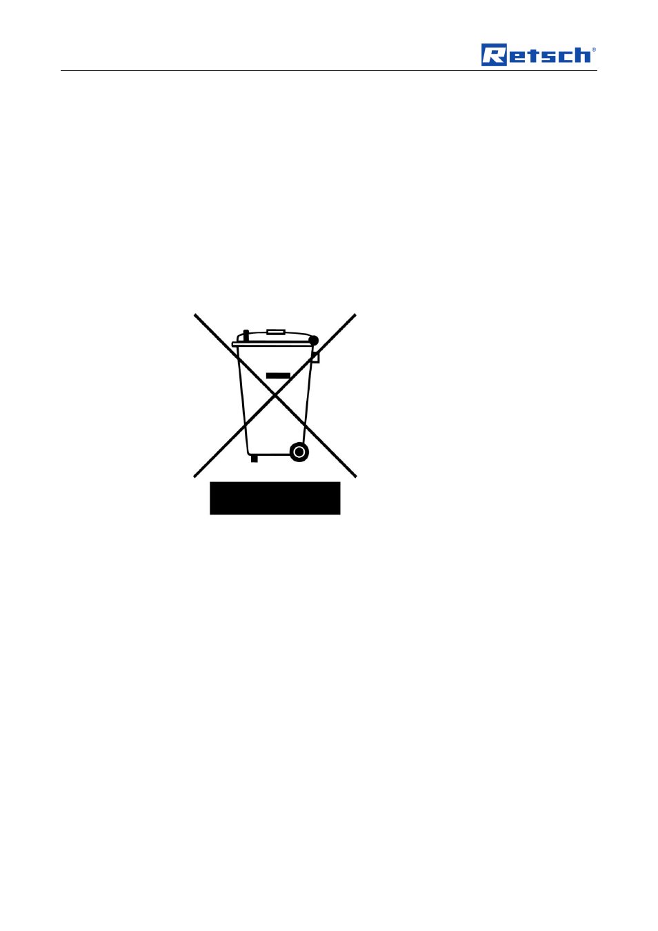 10 disposal, Disposal | Retsch SM 300 User Manual | Page 38 / 44