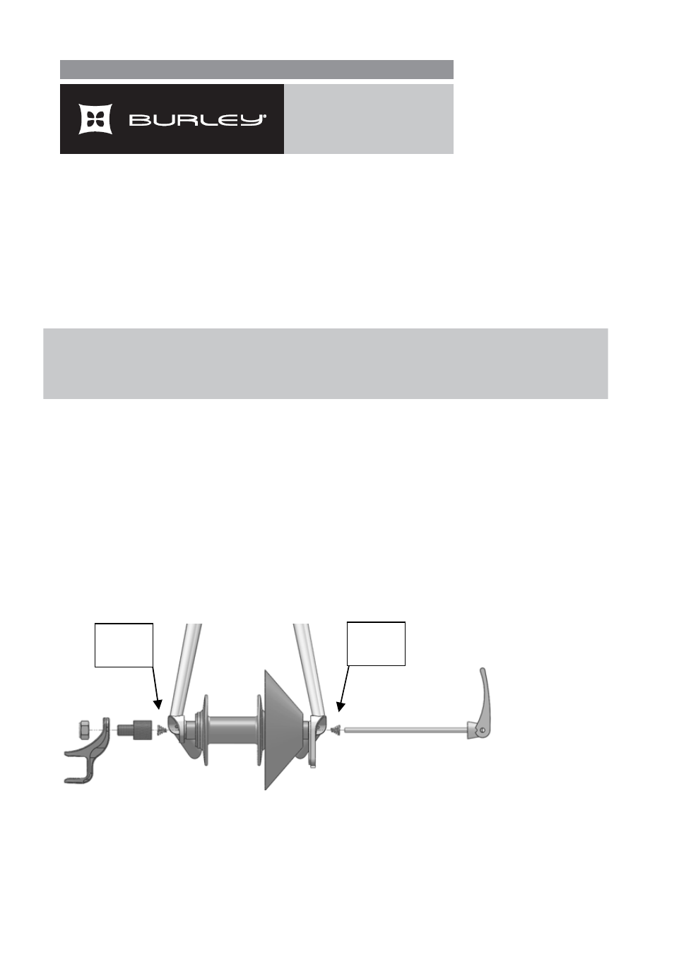 Burley Hitch  Alt Adapter User Manual | 2 pages