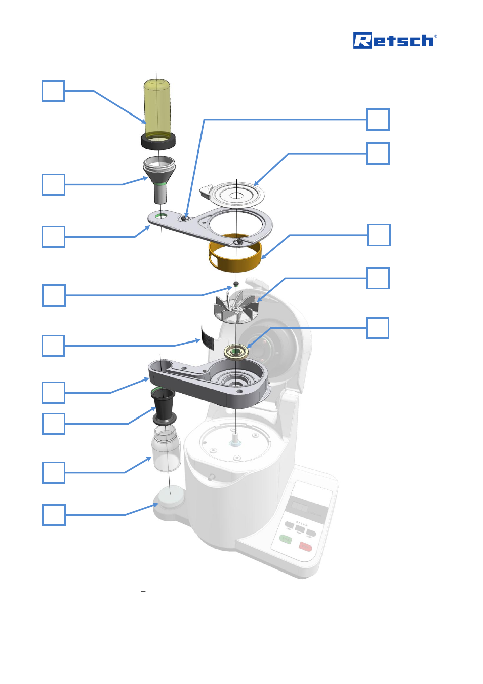 Retsch TWISTER User Manual | Page 16 / 44