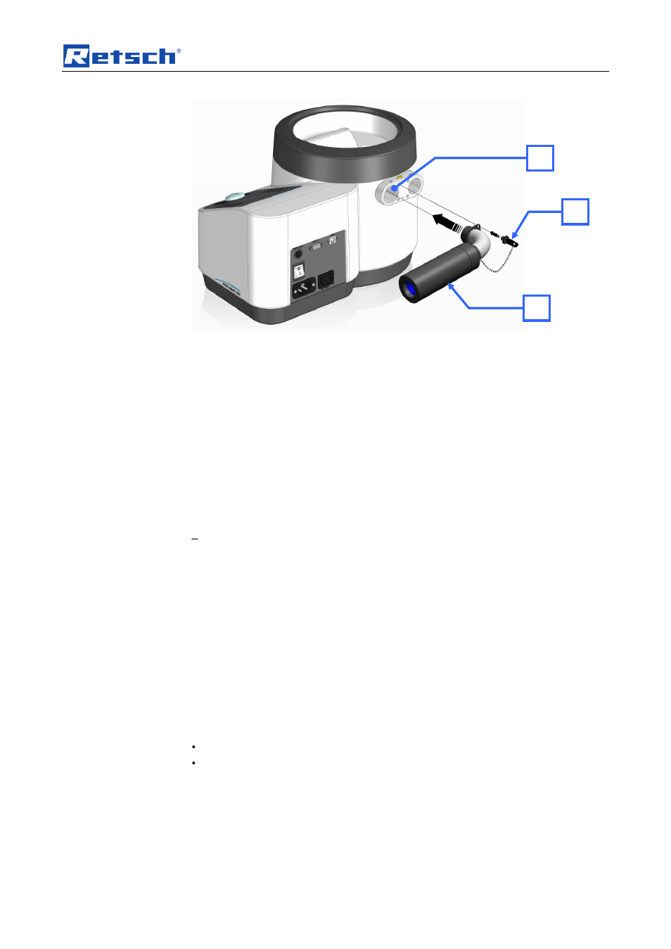 Iis ib, Technical data, 3 maximum load | 4 degree of protection, 5 dimensions and weight, 6 required floor space, 7 rated power | Retsch AS 200 jet User Manual | Page 13 / 56