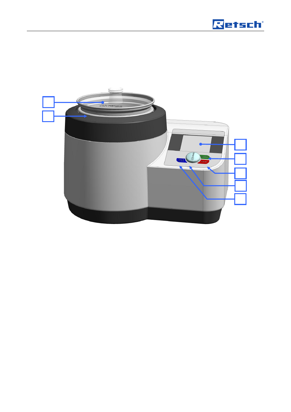 5 operating the machine | Retsch AS 200 jet User Manual | Page 18 / 56