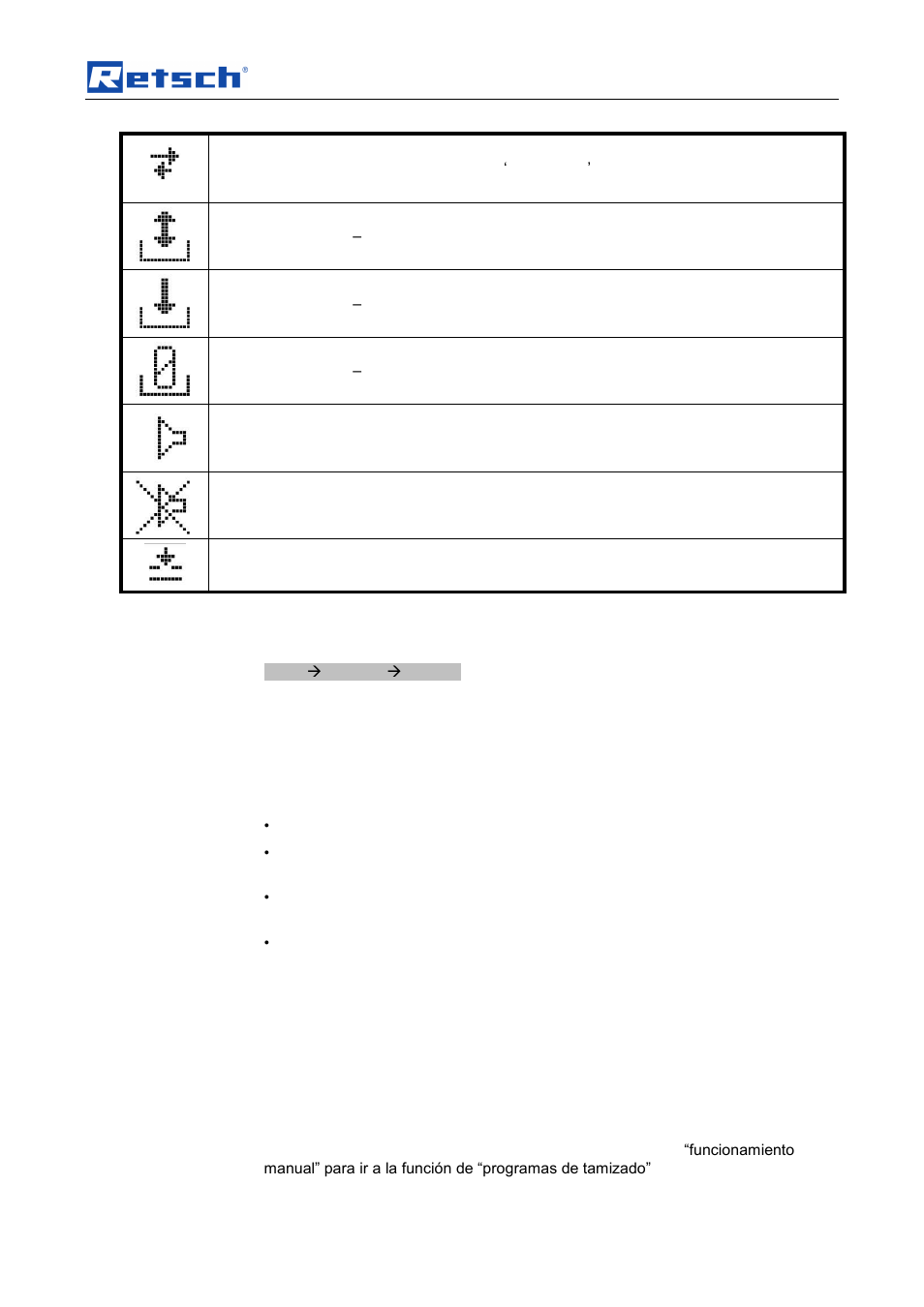 Manejo del aparato | Retsch AS 200 jet User Manual | Page 27 / 48