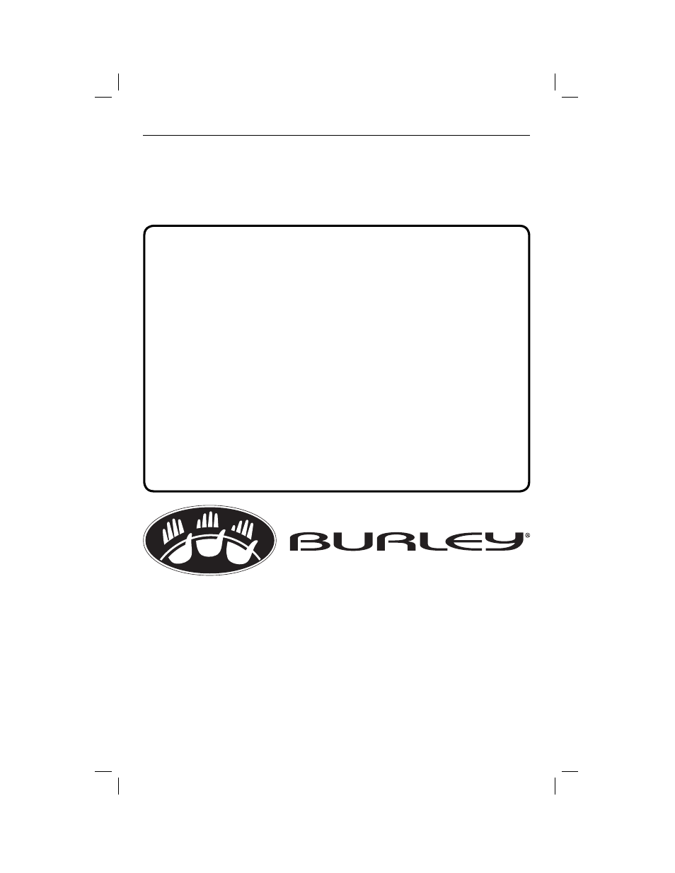 About burley design cooperative | Burley BEE User Manual | Page 24 / 24