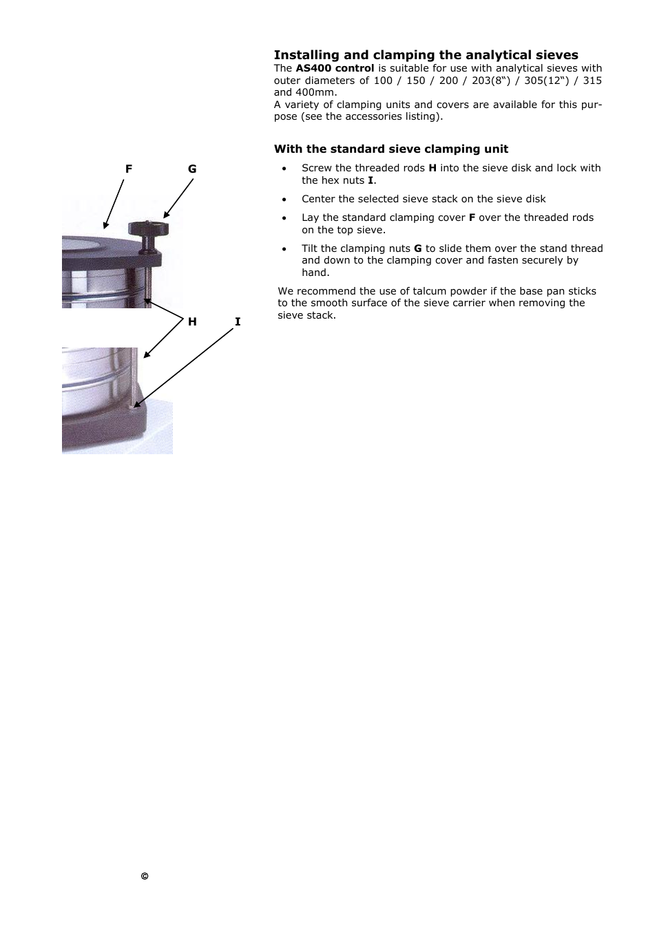 Retsch AS 400 User Manual | Page 13 / 32