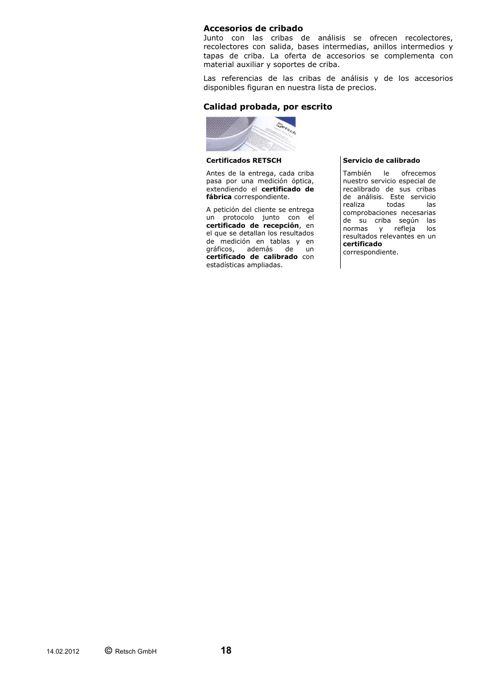 Retsch AS 400 User Manual | Page 18 / 28