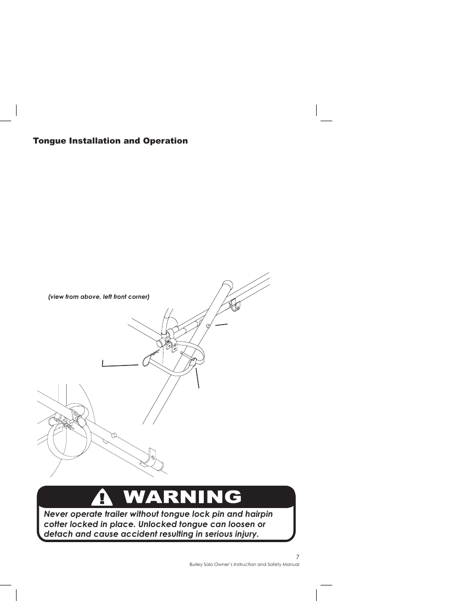 Burley SOLO User Manual | Page 7 / 24