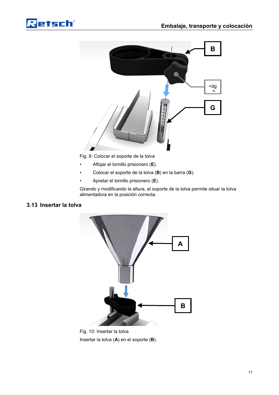 Retsch DR 100 User Manual | Page 17 / 40