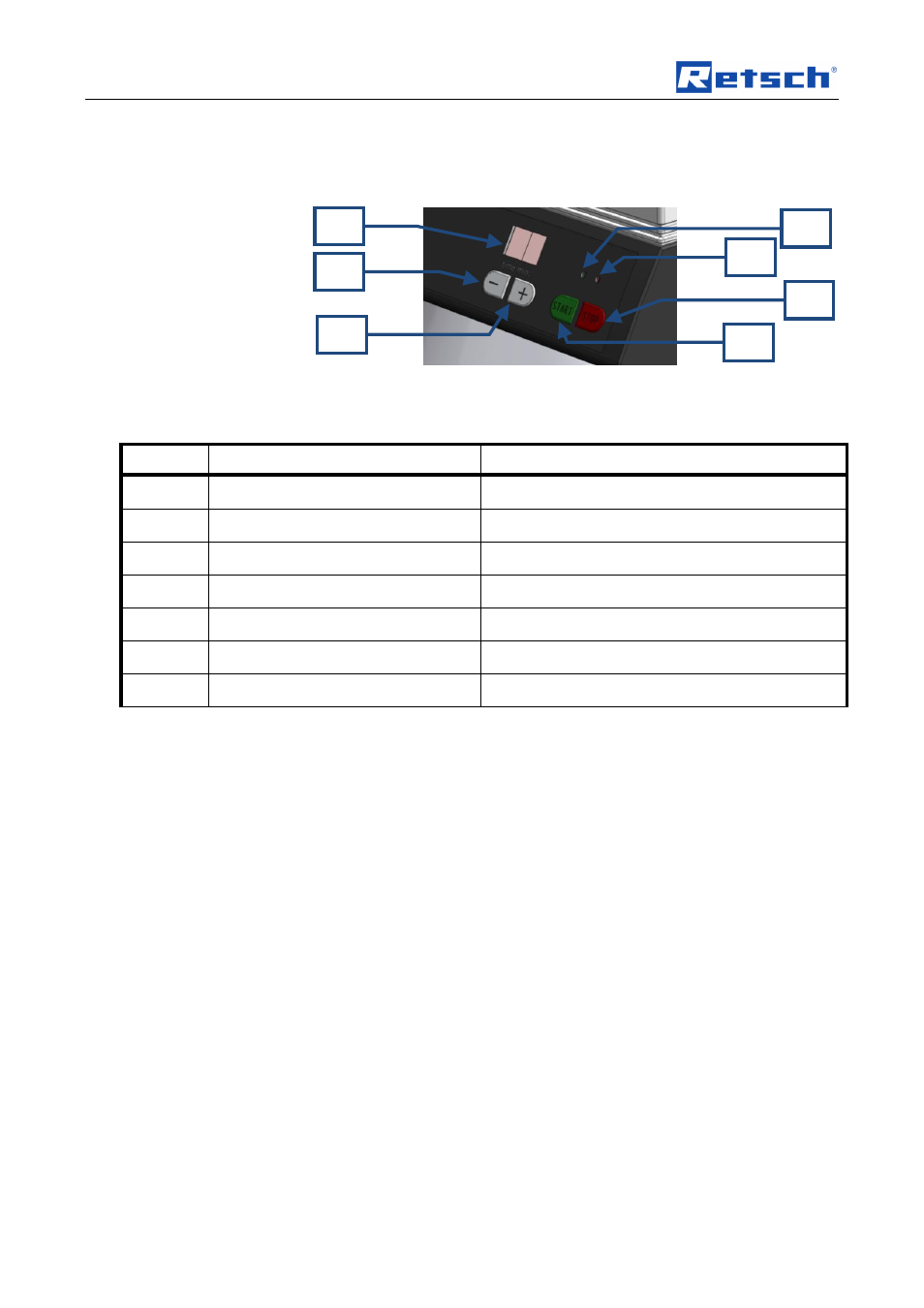 Retsch PT 100 User Manual | Page 18 / 36