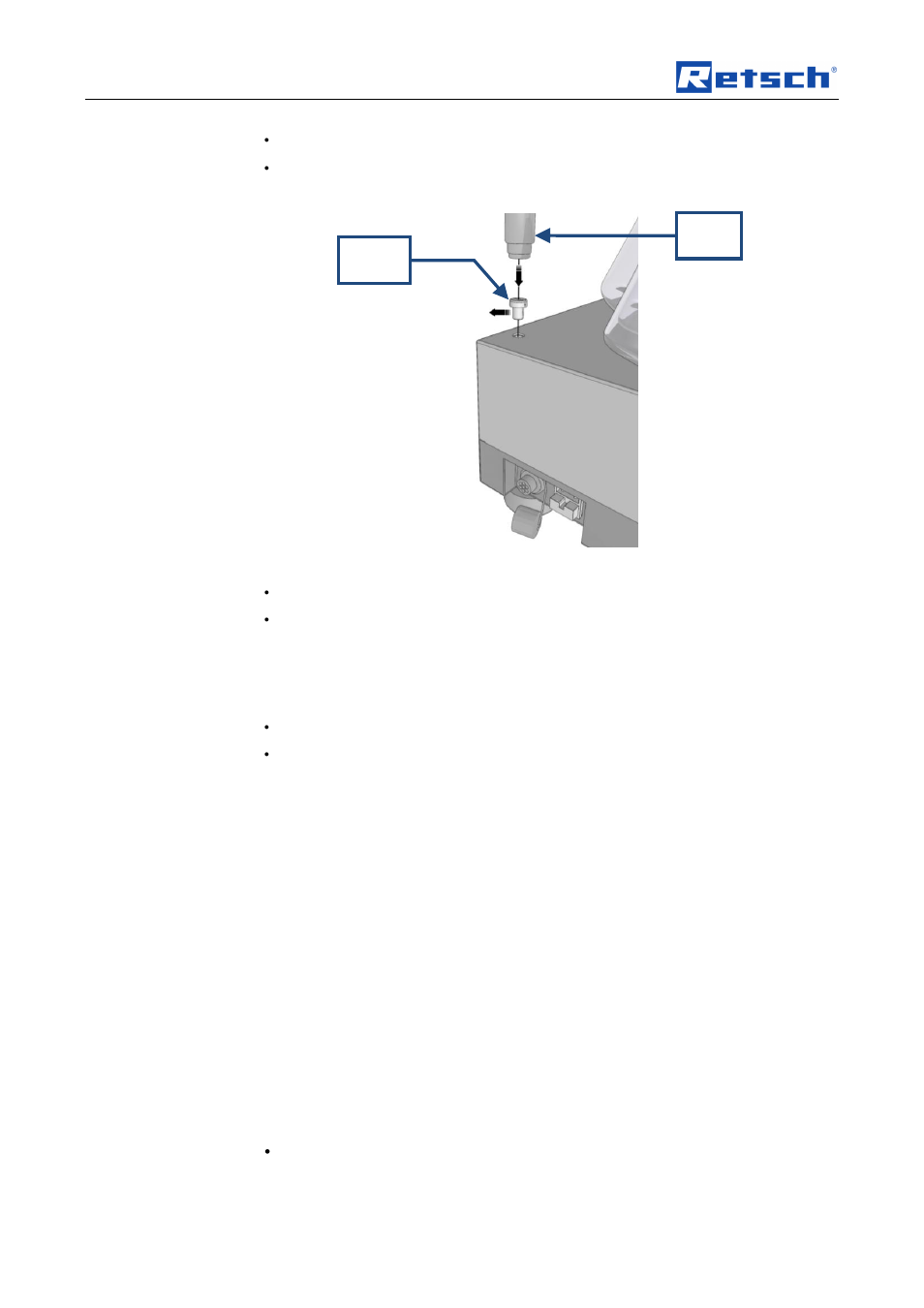 St ks1, Operating the machine, 11 creating interface connection | Retsch PT 100 User Manual | Page 24 / 36