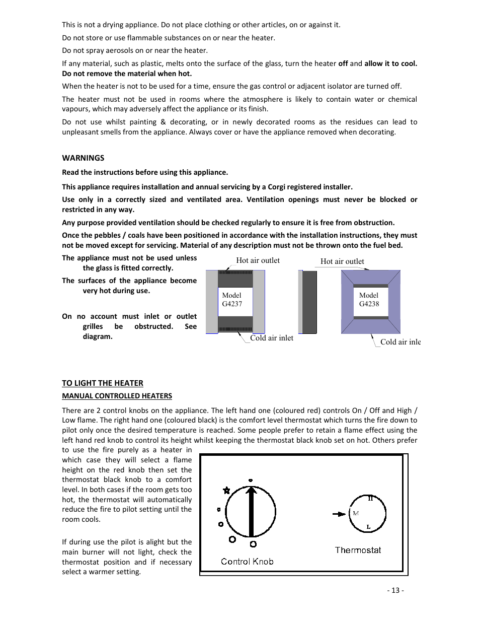 Burley G4237/8 User Manual | Page 13 / 15