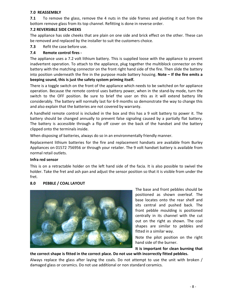 Burley G4237/8 User Manual | Page 8 / 15