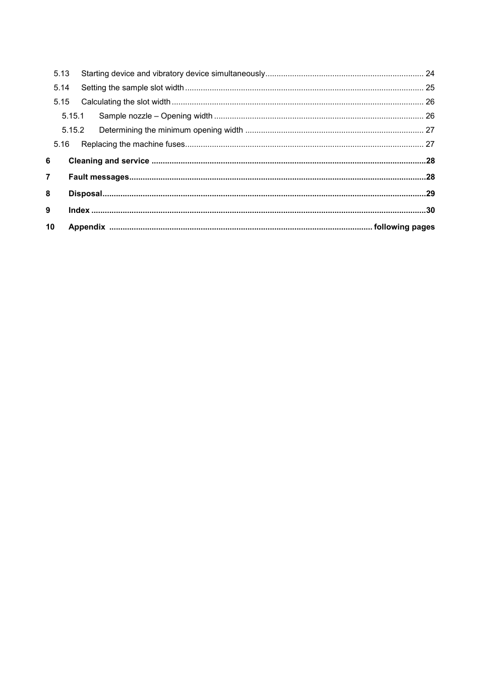 Retsch PT 200 User Manual | Page 4 / 36