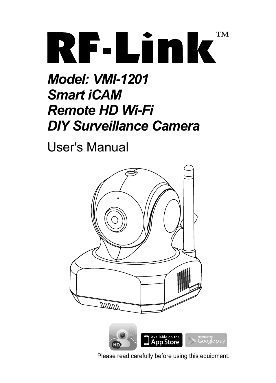 RF-Link VMI-1201 User Manual | 20 pages