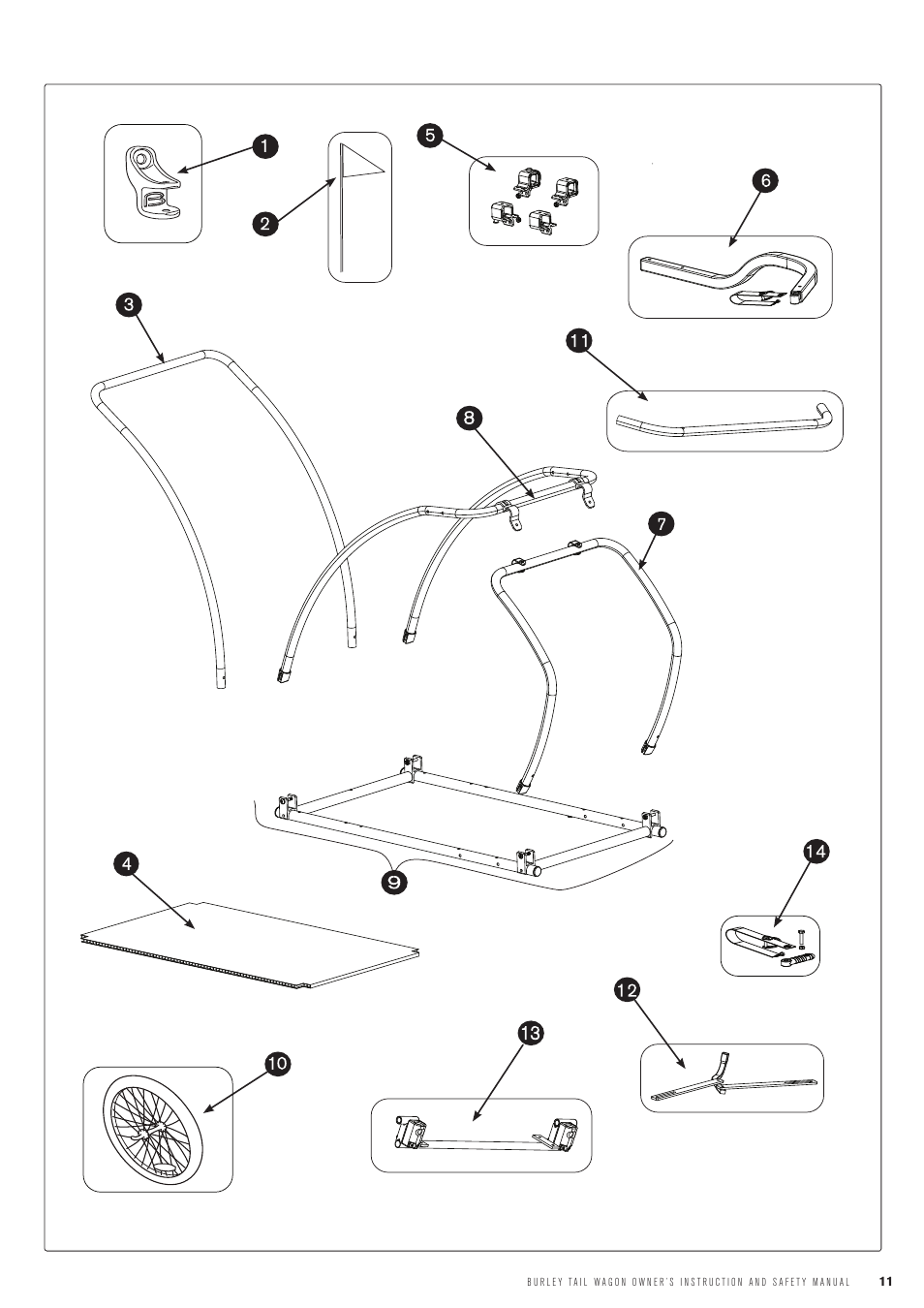 Burley Pet Trailer User Manual | Page 11 / 12