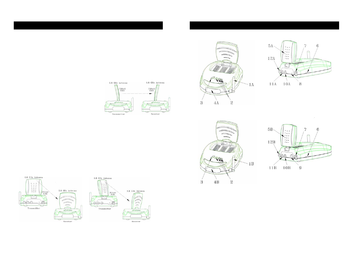 RF-Link AVS-5811 5.8GHz Wireless Audio/Video Sender with IR Remote Control Extender User Manual | Page 4 / 5