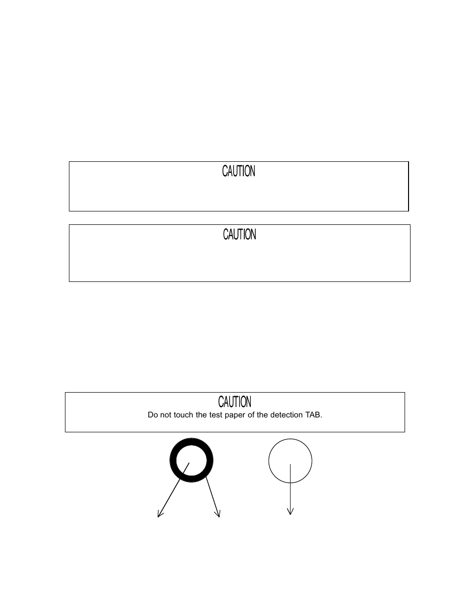 2about the detection tab, 1 storage of detection tab, 2 handling of detection tab | RKI Instruments FP-40 User Manual | Page 10 / 16