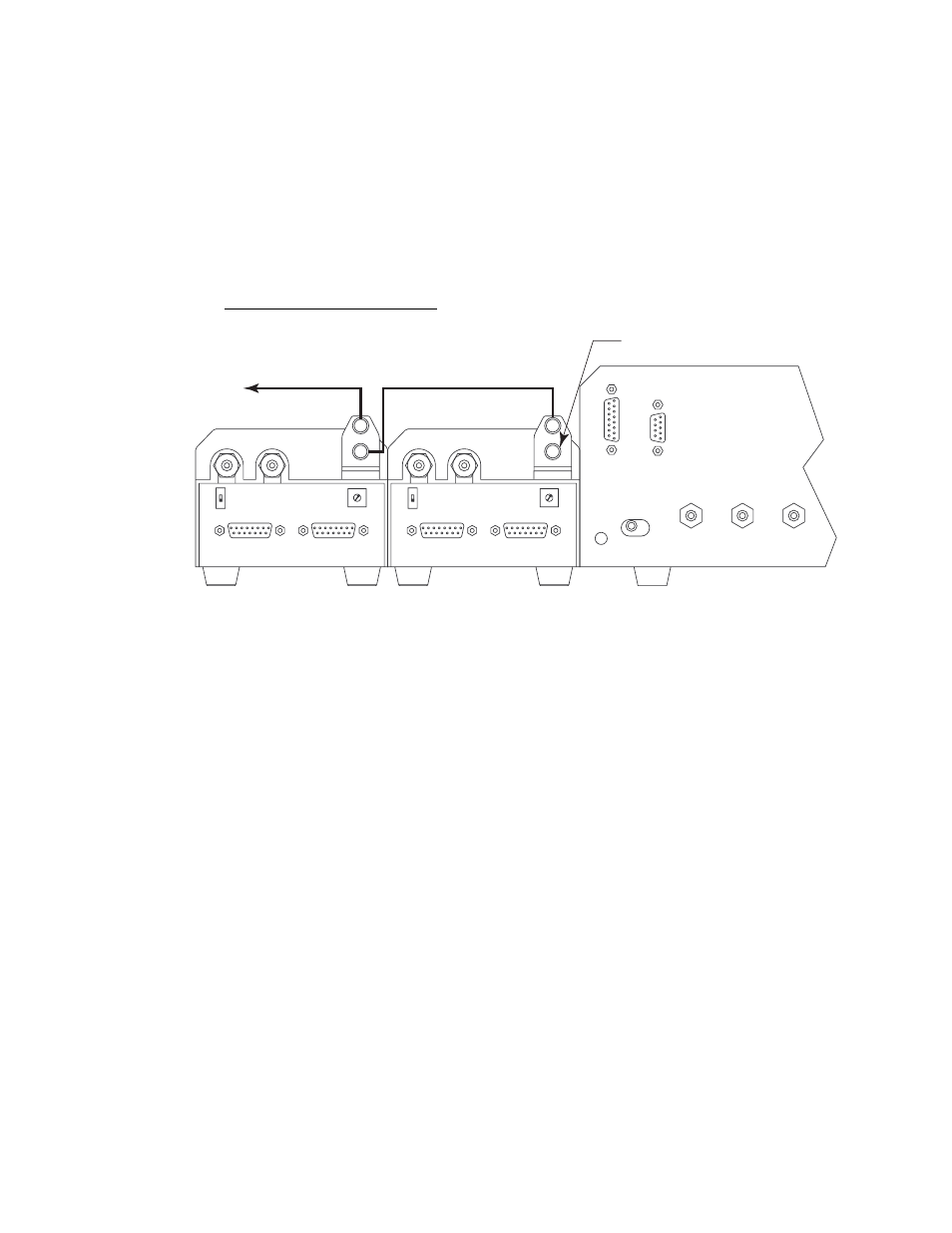 Figure 13: exhaust fitting connections | RKI Instruments Data Cal 2000 User Manual | Page 23 / 88