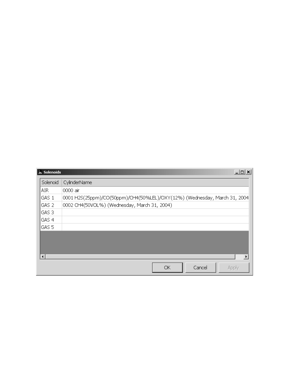 Setting up the solenoids | RKI Instruments Data Cal 2000 User Manual | Page 41 / 88