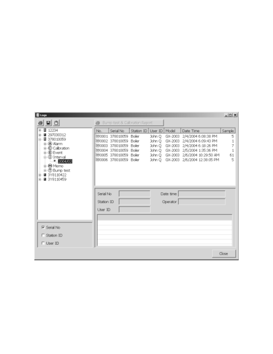 RKI Instruments Data Cal 2000 User Manual | Page 56 / 88