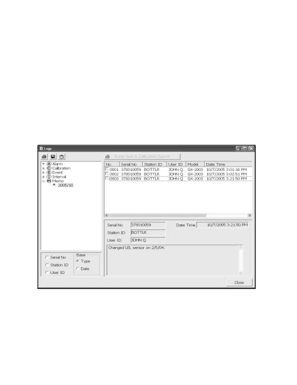 RKI Instruments Data Cal 2000 User Manual | Page 73 / 88