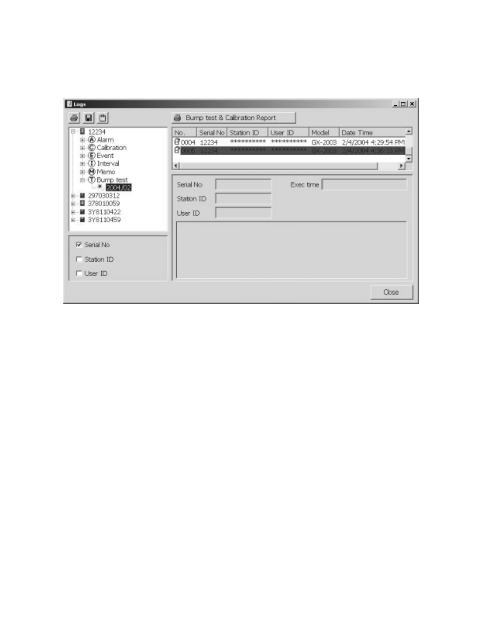 RKI Instruments Data Cal 2000 User Manual | Page 76 / 88