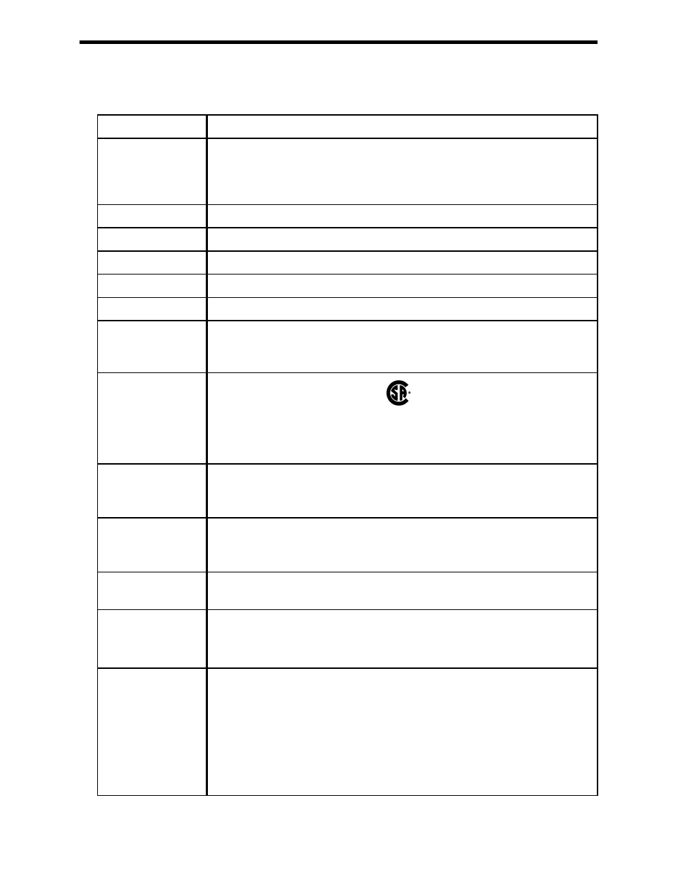 Specifications | RKI Instruments Gas Tracer 10,000 ppm User Manual | Page 10 / 120