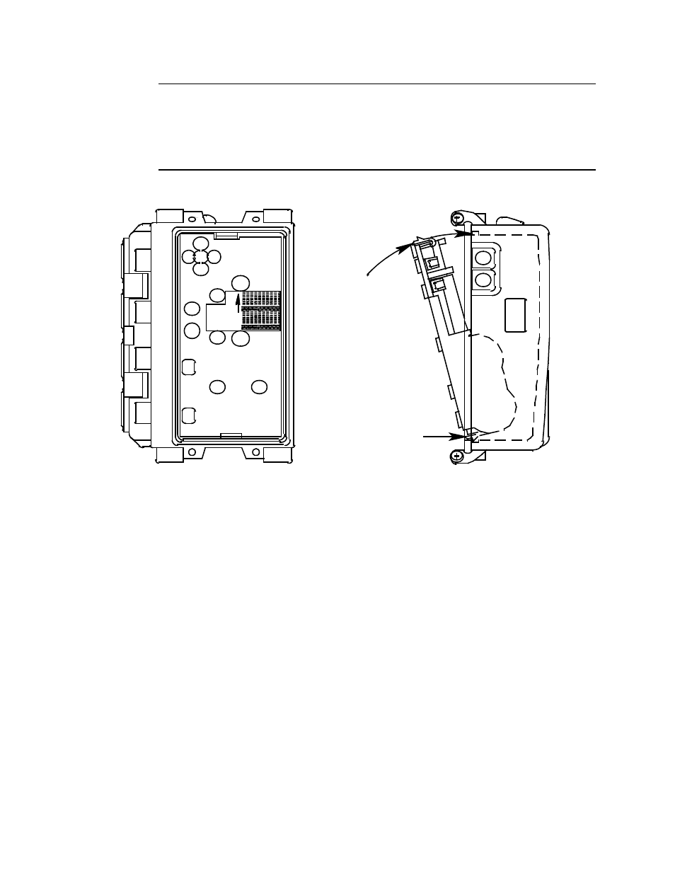 Shown without clip & rear cover plate | RKI Instruments GX-2001 Manual User Manual | Page 39 / 45