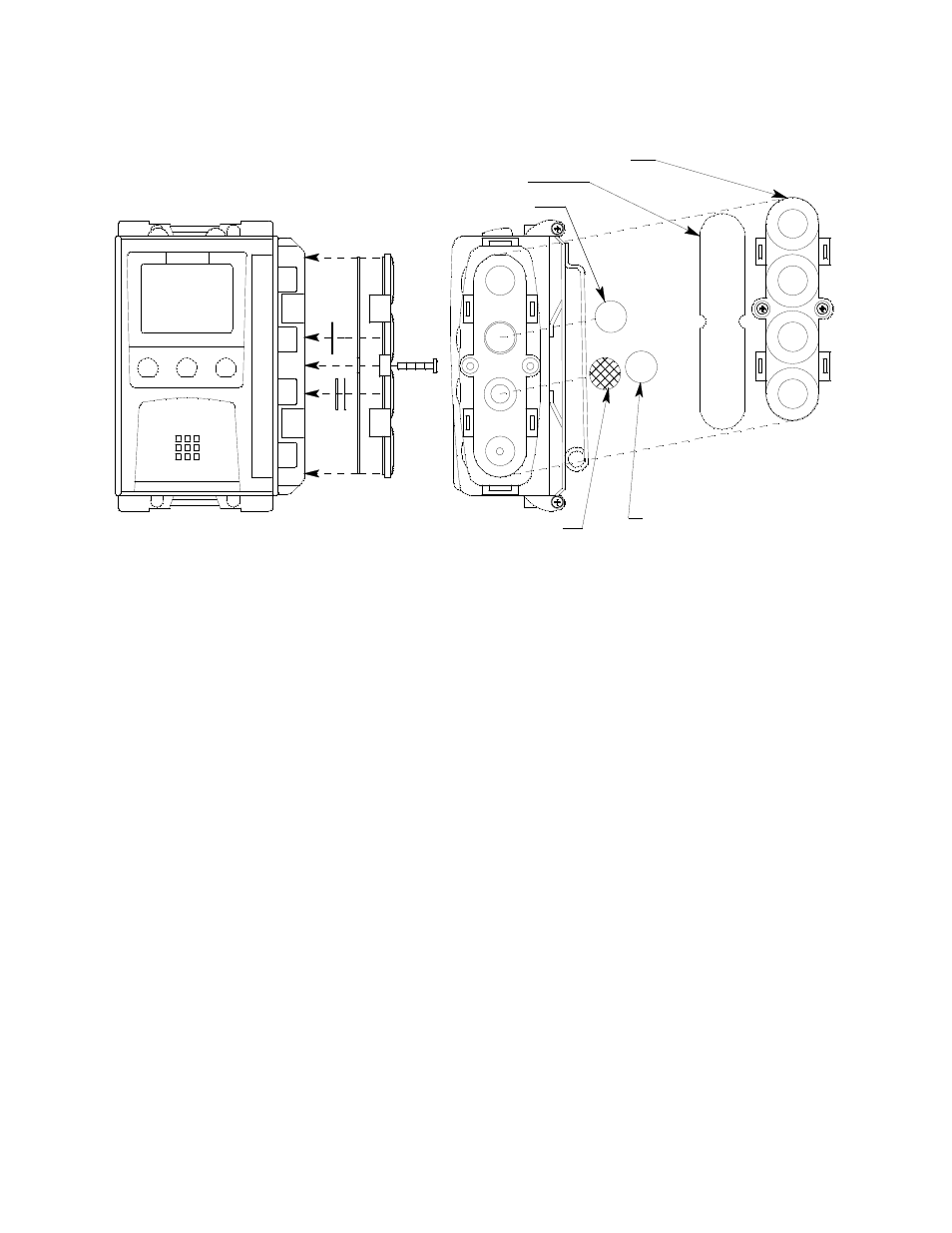 Replacing the scrubber filters | RKI Instruments GX-2001 Manual User Manual | Page 40 / 45