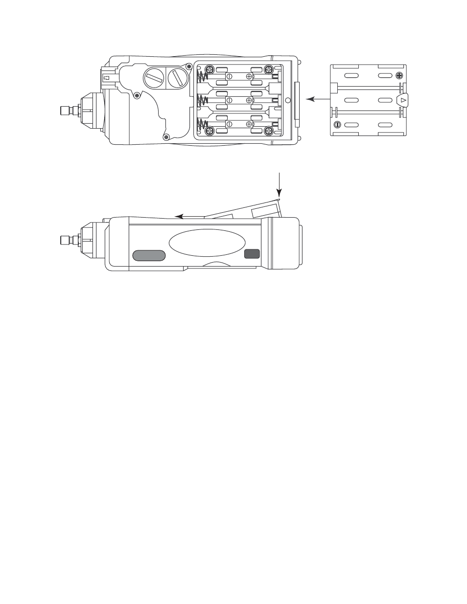 Recharging the battery pack in the instrument | RKI Instruments GX-2003 Manual User Manual | Page 78 / 94