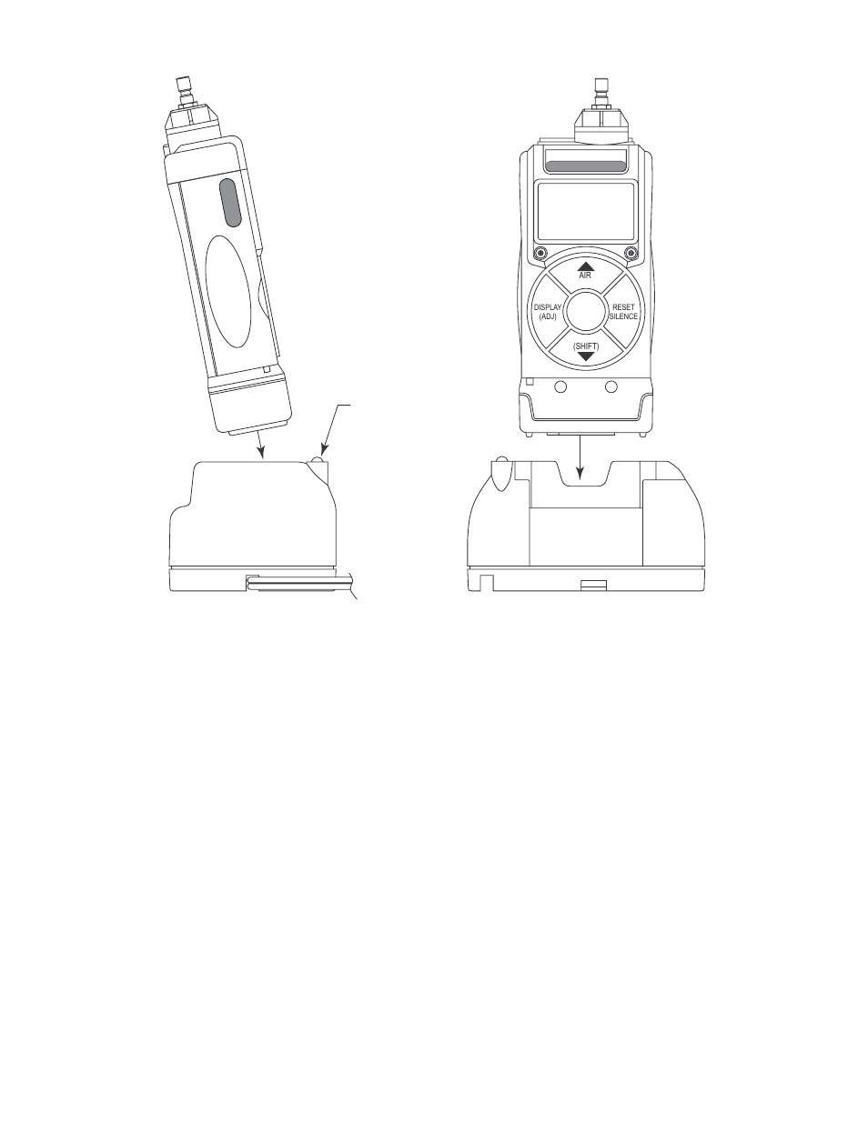 Recharging the battery pack out of the instrument | RKI Instruments GX-2003 Manual User Manual | Page 79 / 94