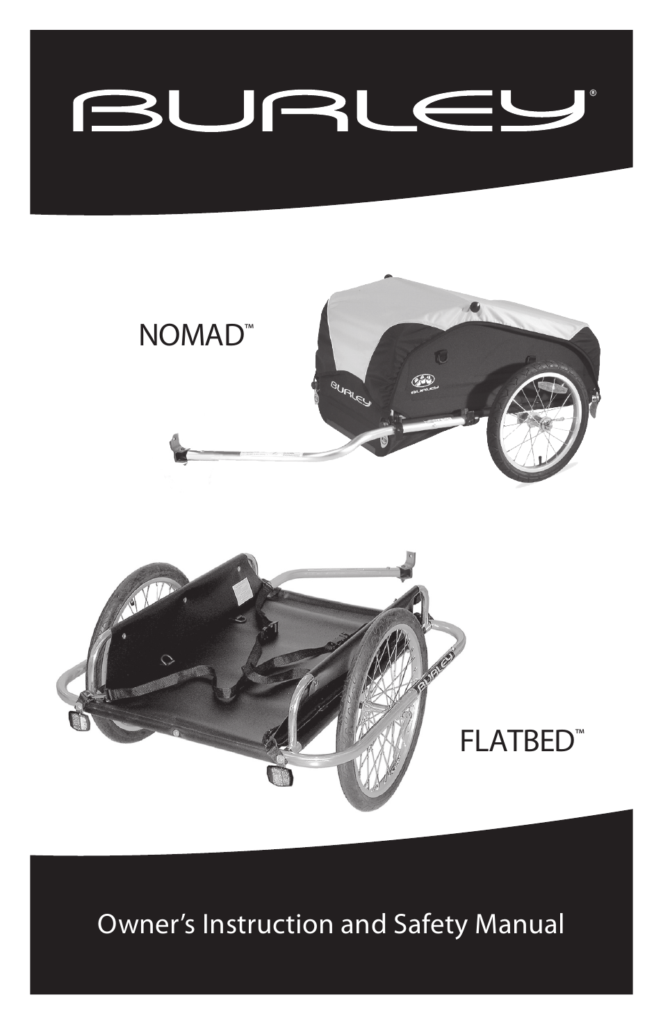 Burley Nomad User Manual | 18 pages