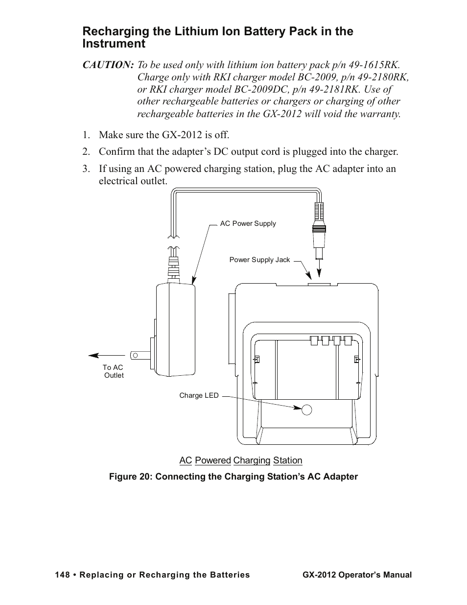 RKI Instruments GX-2012 Manual User Manual | Page 156 / 185