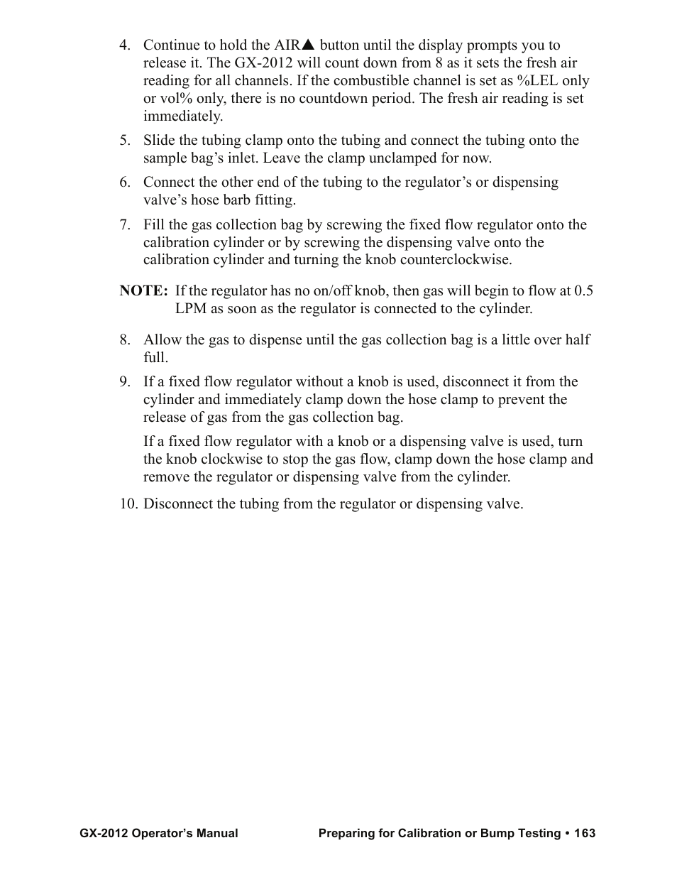 RKI Instruments GX-2012 Manual User Manual | Page 171 / 185